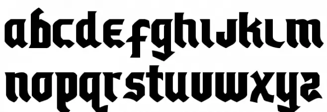 Empire Crown Regular Шрифта ВЕРХНИЙ