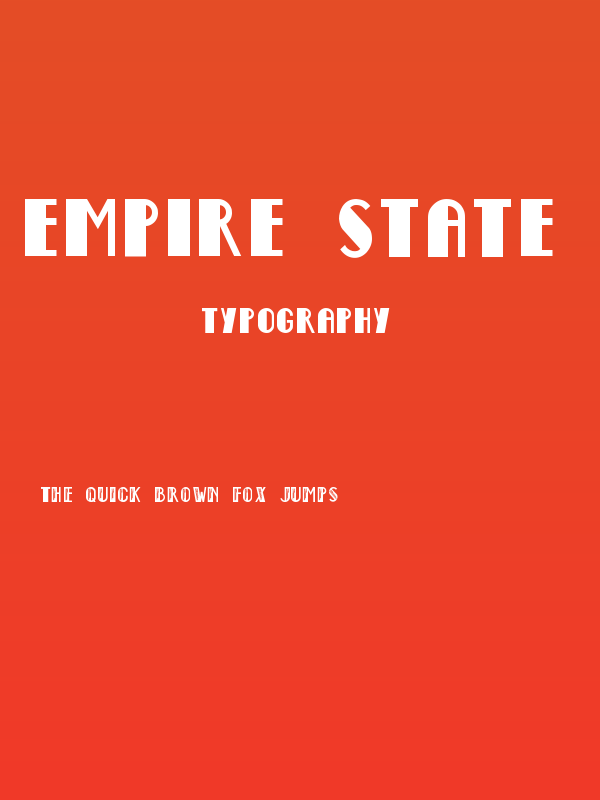 Empire State Deco Poster