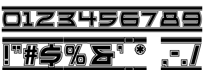 Empire State NF Font OTHER CHARS