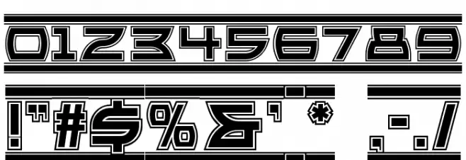 Empire State NF Font OTHER CHARS