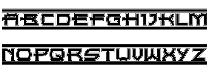 Empire State NF Font LOWERCASE