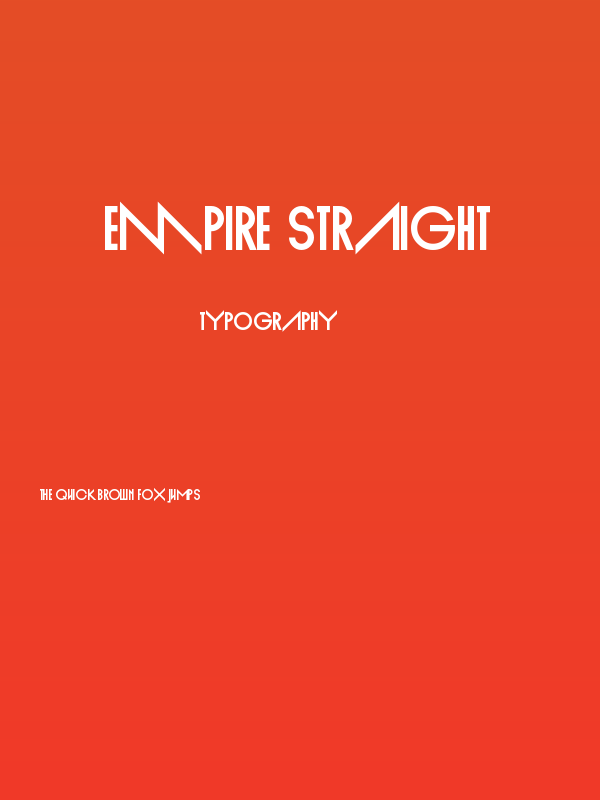 Empire Straight Poster