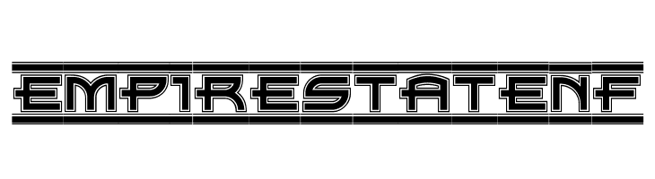 EmpireStateNF  Frei Schriftart Herunterladen