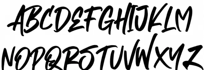 Empires Schriftart Groß