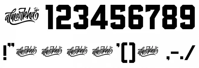 Empirez Font OTHER CHARS