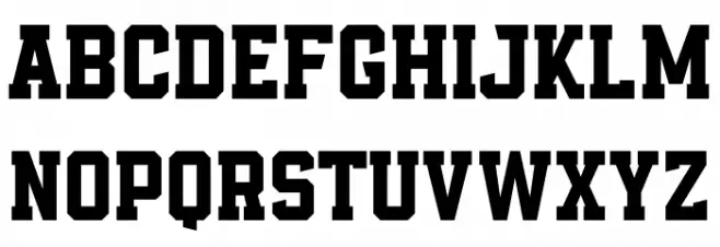 Empirez Schriftart Groß
