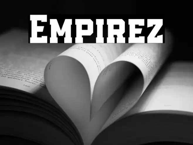 Empirez Font examples