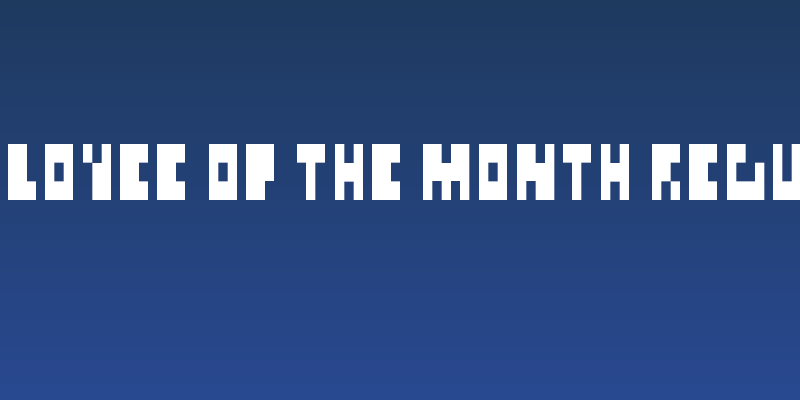 Employee of the month Regular Social Header
