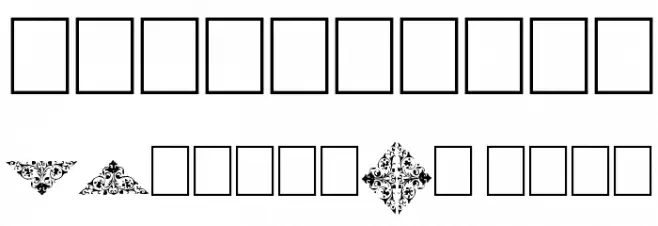 EmporiumCapitals Font OTHER CHARS