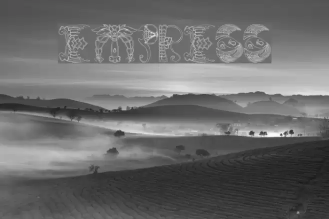 Empress Font examples