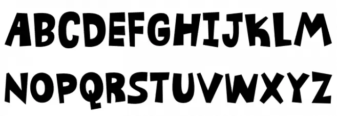 Empty Fridge DEMO Regular Schriftart Groß