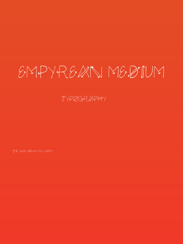 Empyrean Medium Poster