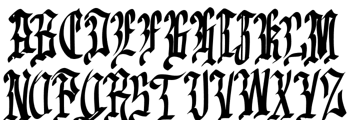 Emrand FREE Font LOWERCASE