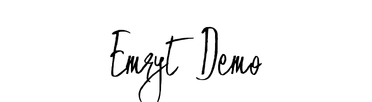Emryt Demo  नि: शुल्क फ़ॉन्ट्स डाउनलोड