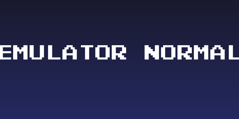 Emulator Normal Social Header