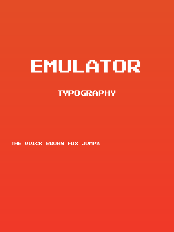 Emulator Poster