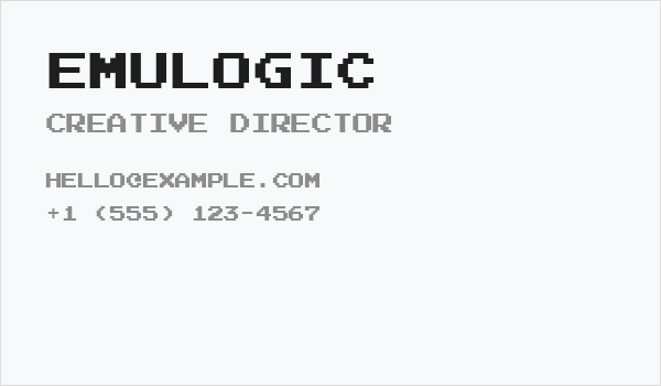 Emulogic Business Card