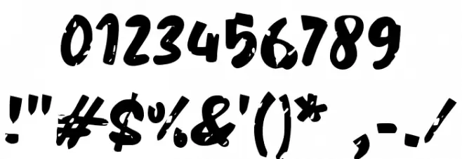 Emulsi Font OTHER CHARS