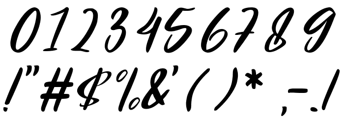 Emykia Font OTHER CHARS