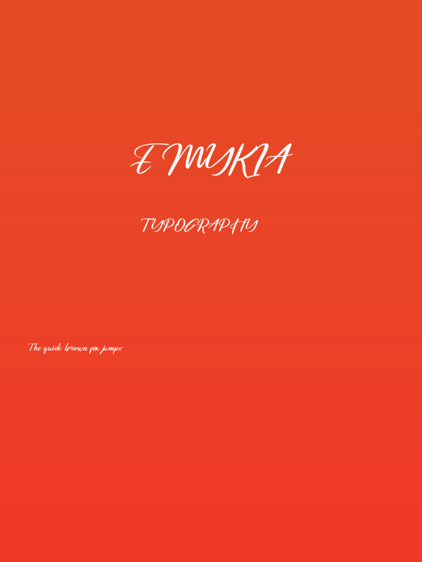 Emykia Poster