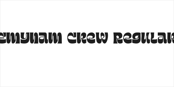 Emynam Crew Regular Logo