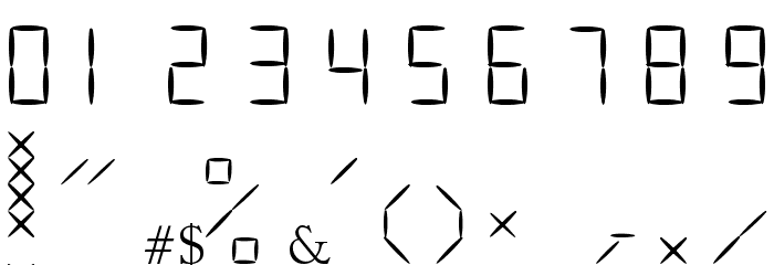 embroid Font OTHER CHARS