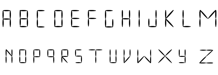 embroid Font LOWERCASE