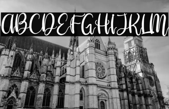 emely love Font examples