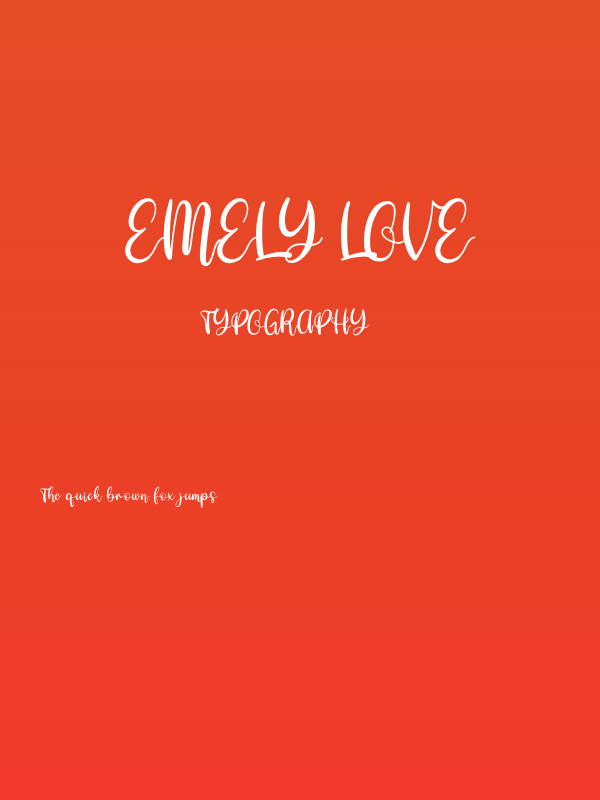 emely love Poster