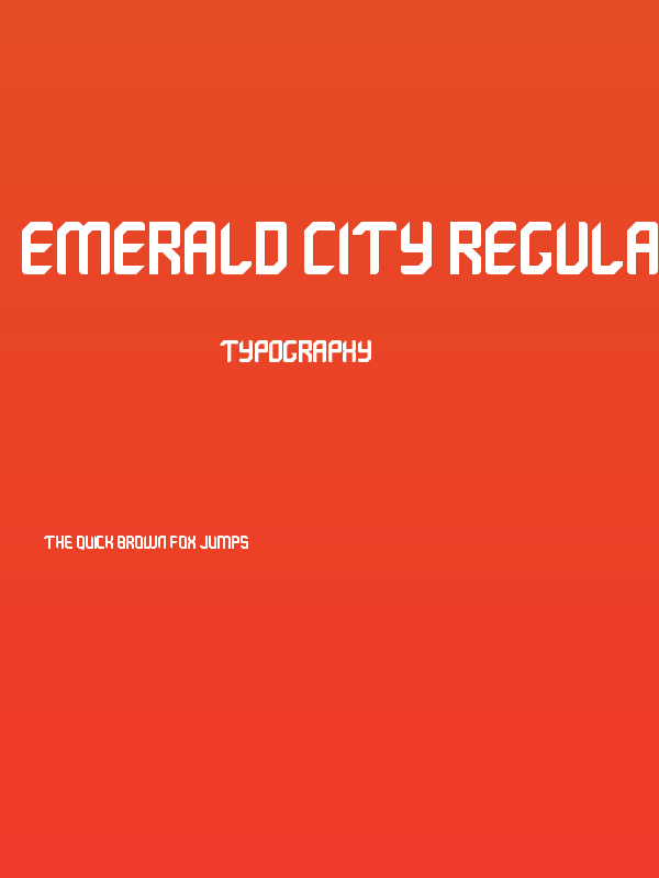 emerald city Regular Poster