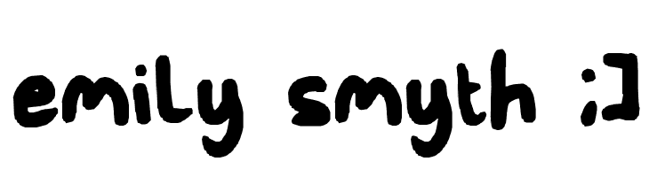 emily smyth ;]  Frei Schriftart Herunterladen