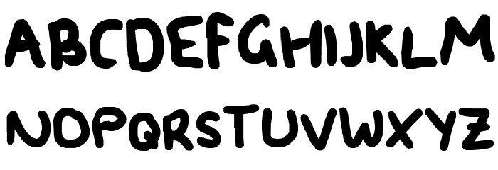 emily smyth ;] Schriftart Groß