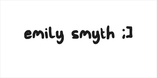 emily smyth ;] Logo