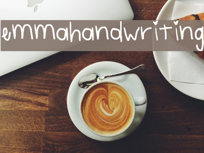 emmahandwriting Font examples