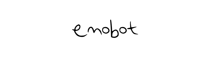 emobot  Free Fonts Download