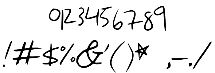 emobot Font Alte caractere