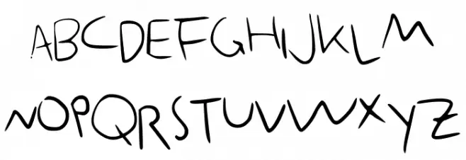 emobot Font Litere mari