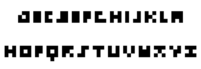 emp_pix Font LOWERCASE
