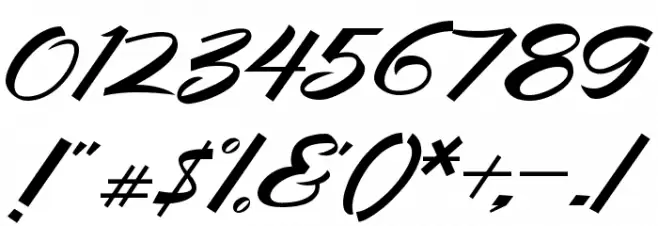 empatlima Font OTHER CHARS