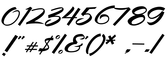 empatlima Font OTHER CHARS