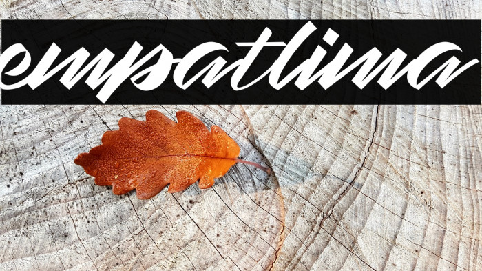 empatlima Font examples