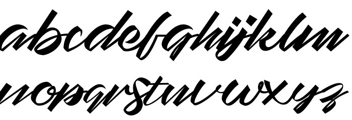 empatlima Font LOWERCASE