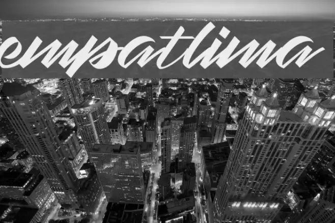 empatlima Font examples