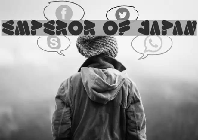 emperor of japan Font examples