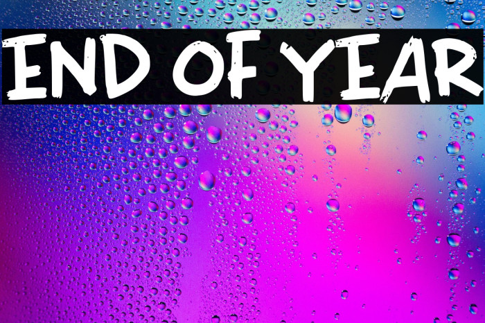 END OF YEAR Example 3