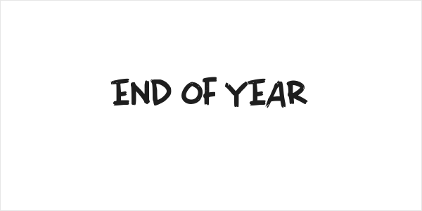 END OF YEAR Logo