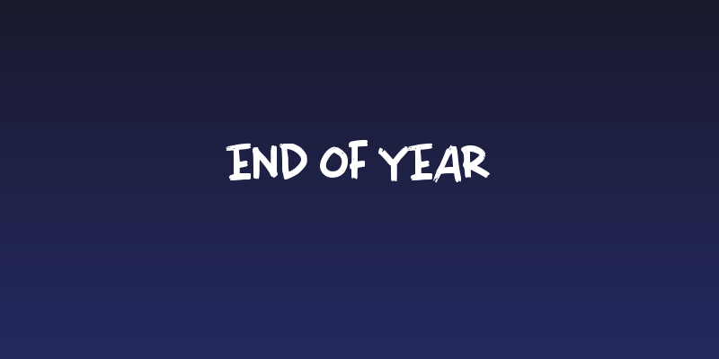 END OF YEAR Social Header