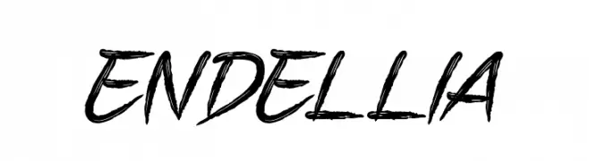 ENDELLIA  フリーフォントのダウンロード