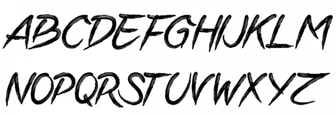 ENDELLIA Schriftart Groß