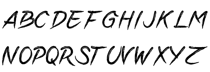 ENDELLIA Font LOWERCASE